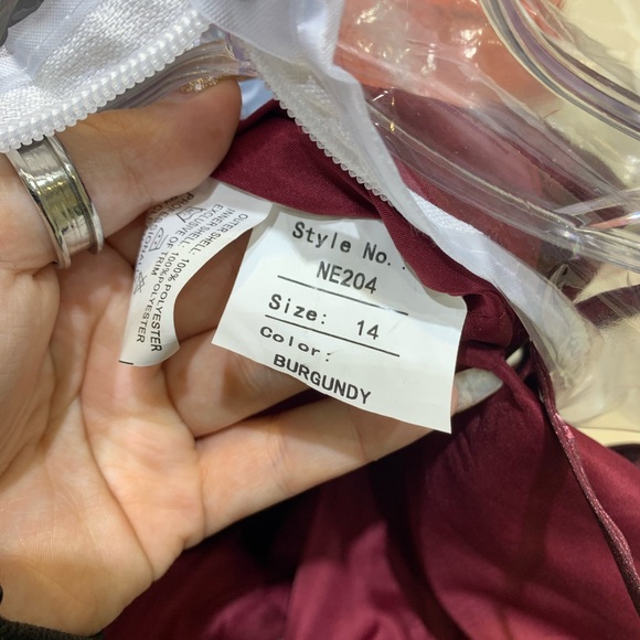 Prom Dress size 14 - Picture 3 of 3